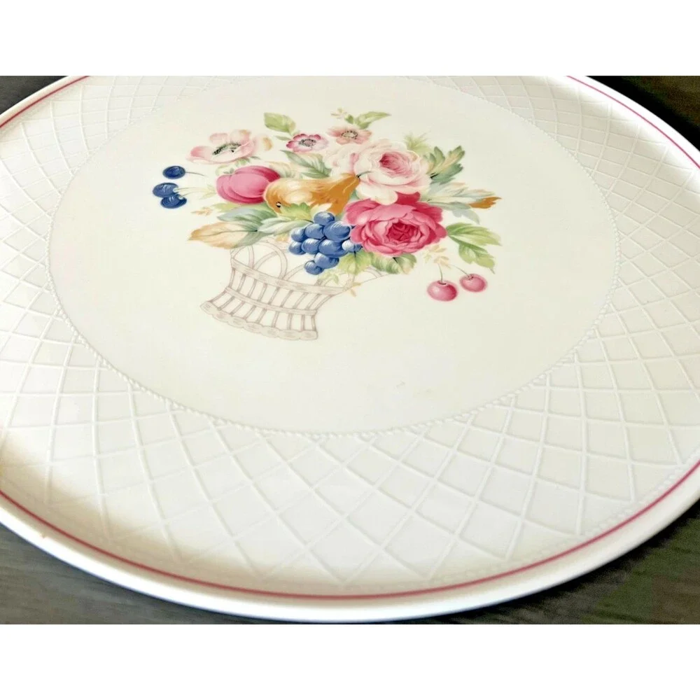 Vtg MIKASA English Bouquet 12